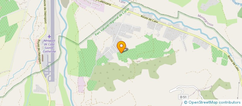 localisation de l'entreprise MONSIEUR MARIUSZ TROCHONOWICZ  CALENZANA