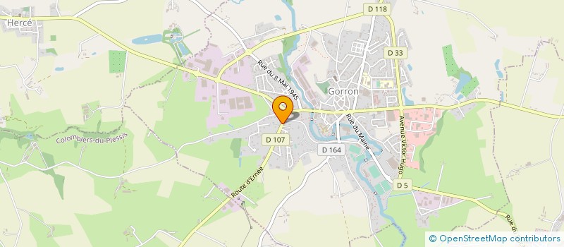 localisation de l'entreprise MONSIEUR MARK ABRAHAMS  LESBOIS