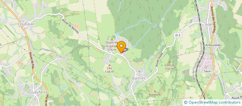 localisation de l'entreprise MONSIEUR MARK ALAN RATTRAY  VIGER