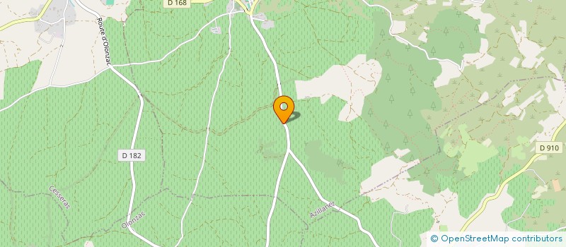 localisation de l'entreprise MONSIEUR MARK ATKINSON  AZILLANET