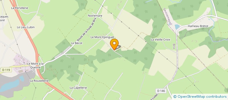 localisation de l'entreprise MONSIEUR MARK BERRIDGE  BRIX