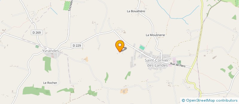 localisation de l'entreprise MONSIEUR MARK BLAY à TINCHEBRAY-BOCAGE