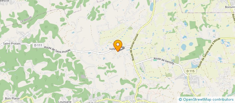 localisation de l'entreprise MONSIEUR MARK BORICAUD  SAINTE-ANNE