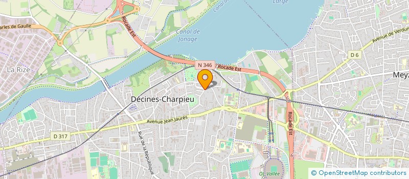 localisation de l'entreprise MONSIEUR MARK CENDRIER à DECINES-CHARPIEU