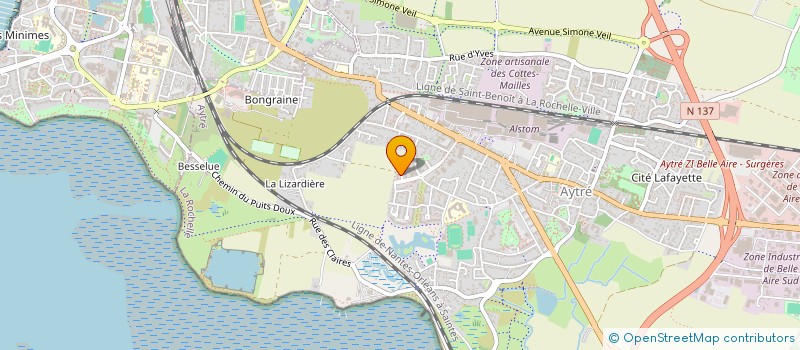 localisation de l'entreprise MONSIEUR MARK CHAPMAN  AYTRE