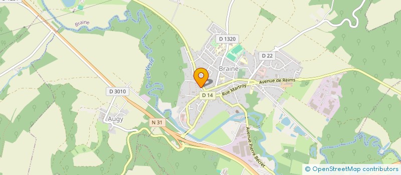 localisation de l'entreprise MONSIEUR MARK COTTON  BRAINE