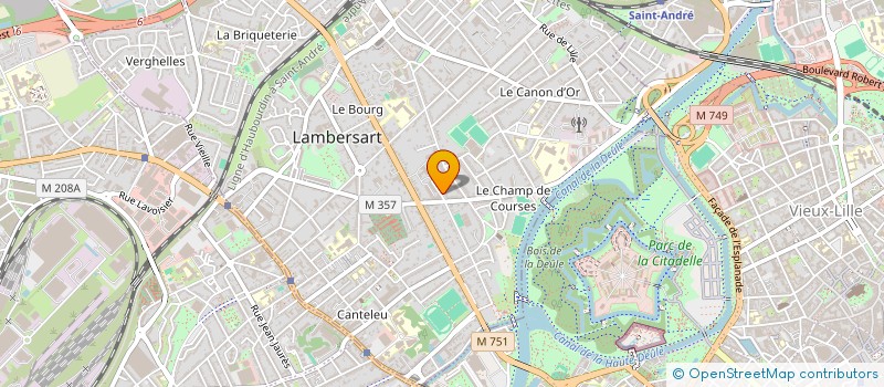 localisation de l'entreprise MONSIEUR MARK CRESWELL à LAMBERSART