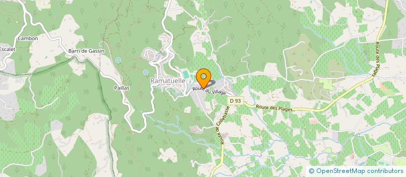 localisation de l'entreprise MONSIEUR MARK CROSS  RAMATUELLE