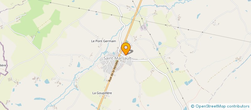 localisation de l'entreprise MONSIEUR MARK DONALD MEAD à LA FORET-SUR-SEVRE