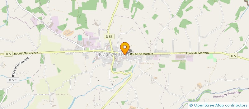 localisation de l'entreprise MONSIEUR MARK DOYLE  JUVIGNY LES VALLEES