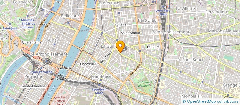 localisation de l'entreprise MONSIEUR MARK DRYBROUGH  LYON