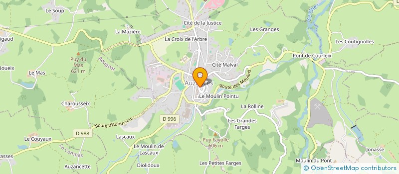 localisation de l'entreprise MONSIEUR MARK ELLIS  CHARRON