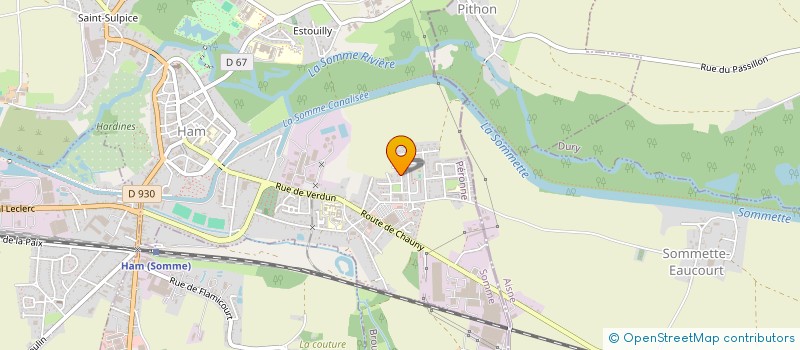 localisation de l'entreprise MONSIEUR MARK-ERYL MIERE MOUANKIE  PARIS