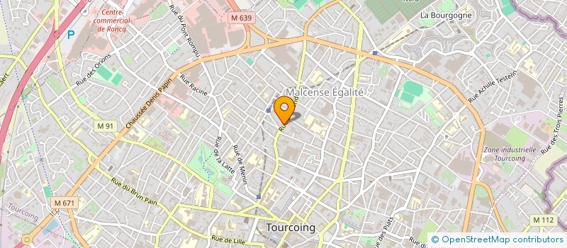 localisation de l'entreprise MONSIEUR MARK-EVEN KIMBEKETE-MAKELA à TOURCOING