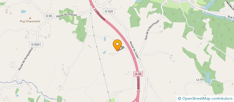 localisation de l'entreprise MONSIEUR MARK GURNEY  MEILHARDS