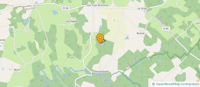 localisation de l'entreprise MONSIEUR MARK HARMER à CHERONNAC