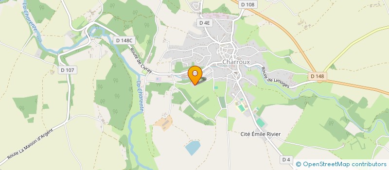 localisation de l'entreprise MONSIEUR MARK HEATON  CHARROUX