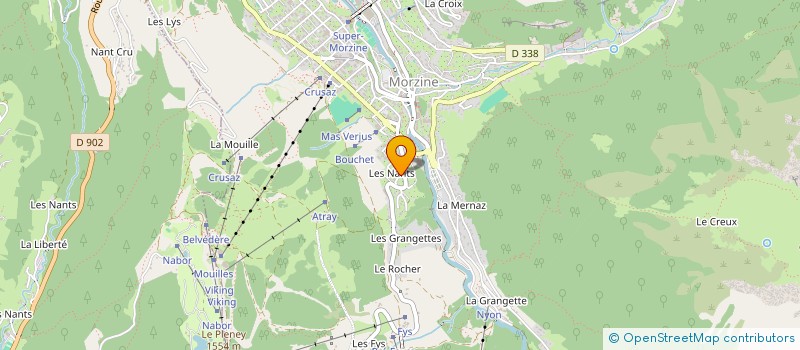 localisation de l'entreprise MONSIEUR MARK HOLMES  MORZINE