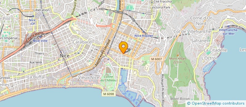 localisation de l'entreprise MONSIEUR MARK KAPPLER à NICE