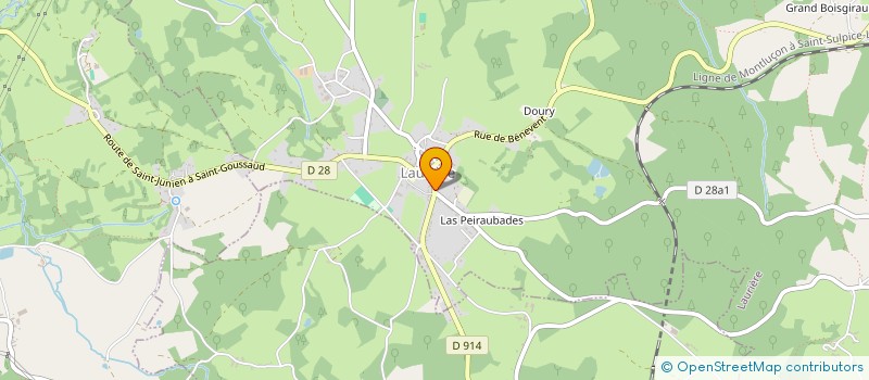 localisation de l'entreprise MONSIEUR MARK LAWRANCE à LAURIERE