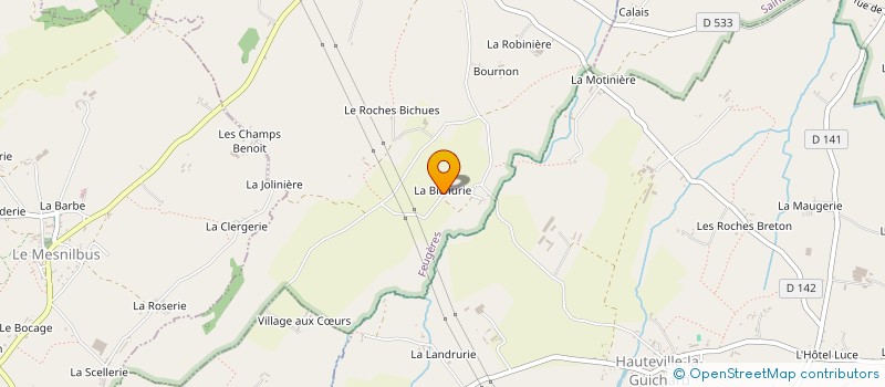 localisation de l'entreprise MONSIEUR MARK LAWRENCE  FEUGERES