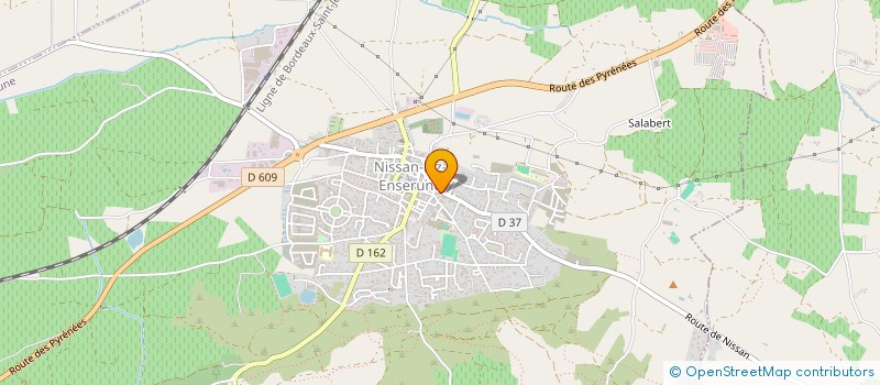 localisation de l'entreprise MONSIEUR MARK LUPTON  NISSAN-LEZ-ENSERUNE