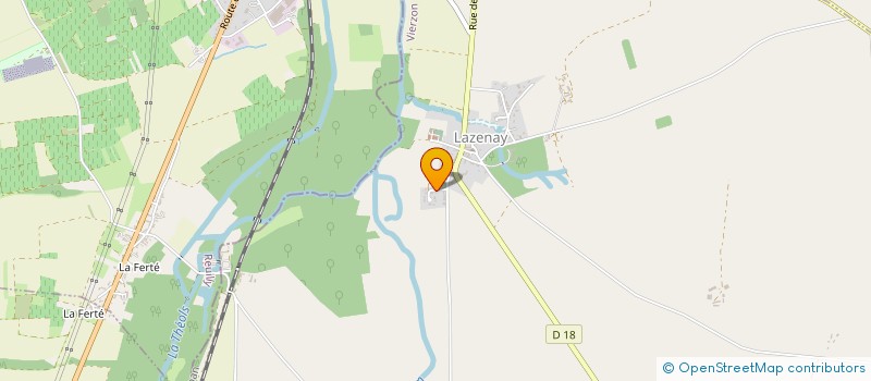 localisation de l'entreprise MONSIEUR MARK MERCIER  LAZENAY