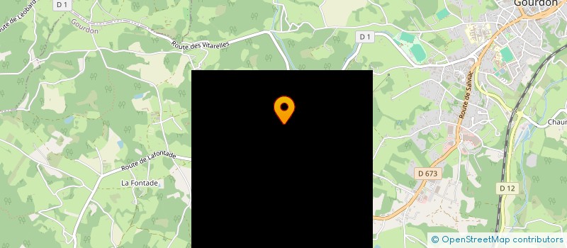 localisation de l'entreprise MONSIEUR MARK NEWTON  GOURDON