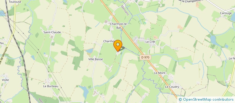 localisation de l'entreprise MONSIEUR MARK NORRIS  MERVANS