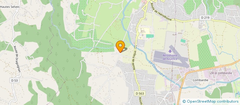 localisation de l'entreprise MONSIEUR MARK O'SHEA  FAYENCE