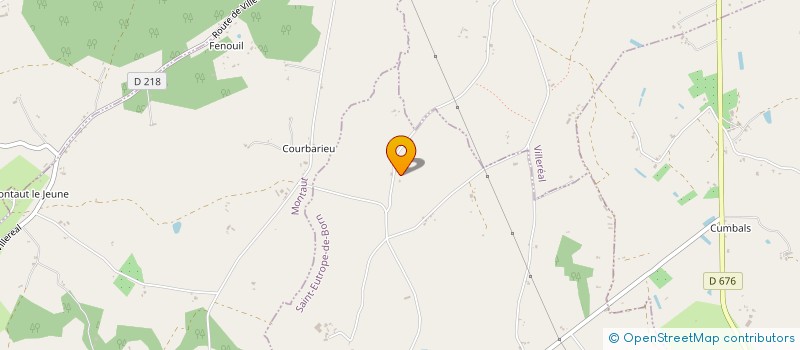 localisation de l'entreprise MONSIEUR MARK RELF  SAINT-EUTROPE-DE-BORN