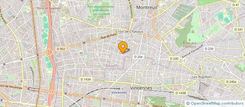 localisation de l'entreprise MONSIEUR MARK RUSSEL à MONTREUIL