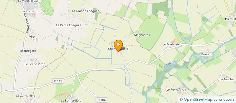 localisation de l'entreprise MONSIEUR MARK SIMMONS  SECONDIGNE-SUR-BELLE