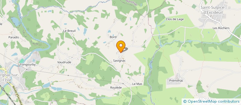 localisation de l'entreprise MONSIEUR MARK SMITH  SAINT SULPICE D EXCIDEUIL