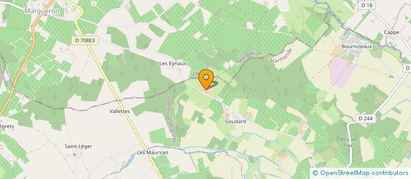 localisation de l'entreprise MONSIEUR MARK SMITH  DURAS