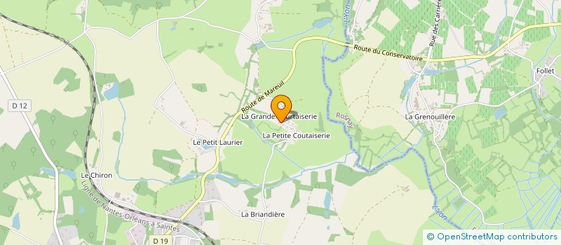 localisation de l'entreprise MONSIEUR MARK STANDAGE  CHAMP-SAINT-PERE (LE)