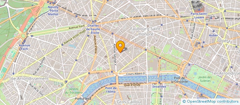 localisation de l'entreprise MONSIEUR MARK STEVENSON  PARIS