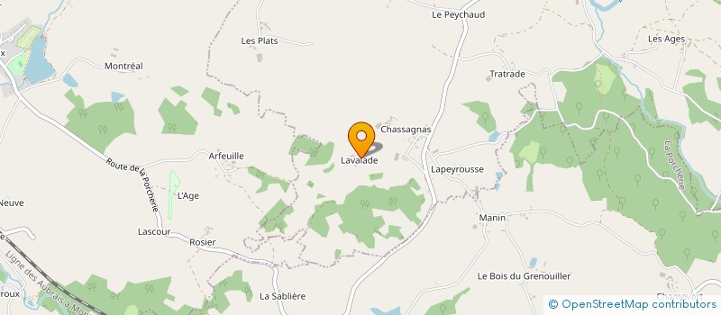 localisation de l'entreprise MONSIEUR MARK SUTTON à SAINT-VITTE-SUR-BRIANCE