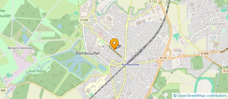 localisation de l'entreprise MONSIEUR MARK TRACY à RAMBOUILLET