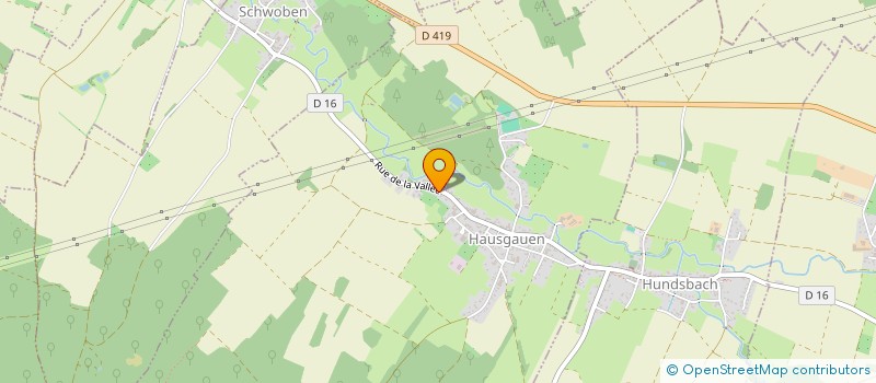 localisation de l'entreprise MONSIEUR MARK VAN HAAREN  HAUSGAUEN