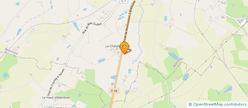 localisation de l'entreprise MONSIEUR MARK WILDING  BRESSUIRE