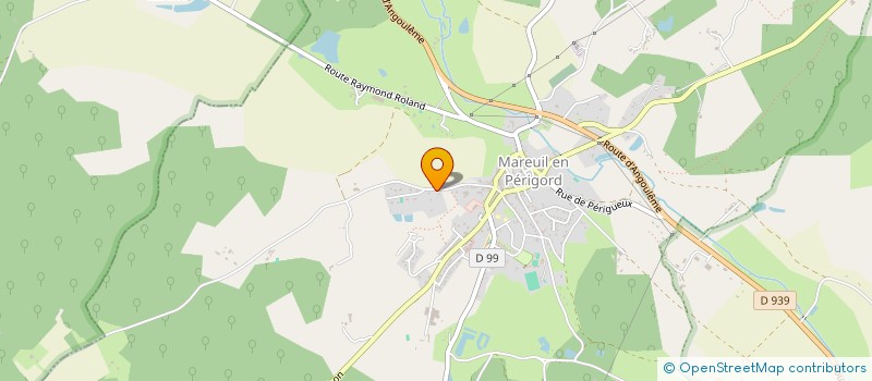 localisation de l'entreprise MONSIEUR MARK WILKINSON  MAREUIL EN PERIGORD