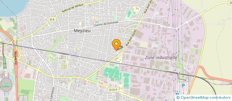 localisation de l'entreprise MONSIEUR MARK YAYO à MEYZIEU