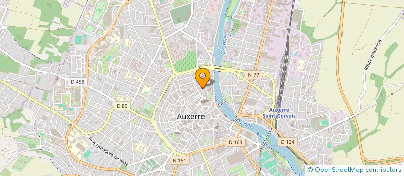 localisation de l'entreprise MONSIEUR MARKO ARSIC  AUXERRE