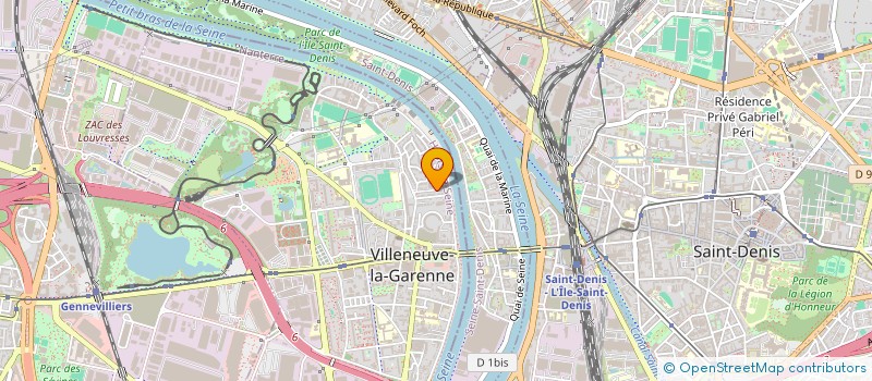 localisation de l'entreprise MONSIEUR MARKO BONDAR  VILLENEUVE-LA-GARENNE