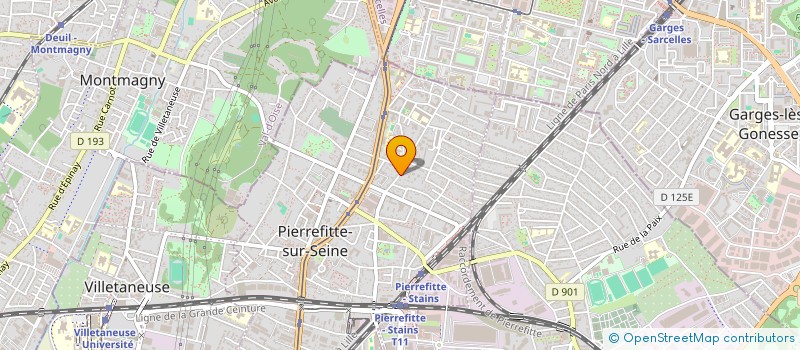 localisation de l'entreprise MONSIEUR MARKO JOSIC à PIERREFITTE-SUR-SEINE