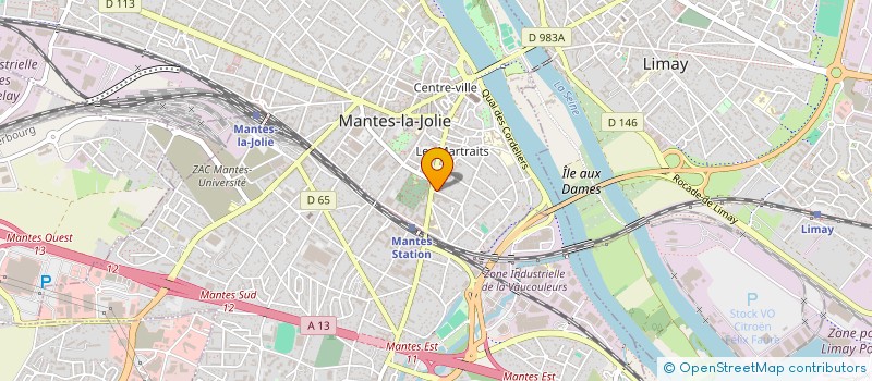 localisation de l'entreprise MONSIEUR MARKO JOZIC à MANTES-LA-JOLIE