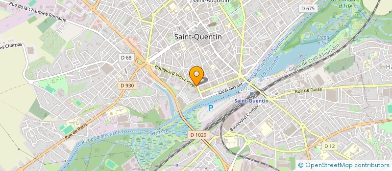 localisation de l'entreprise MONSIEUR MARKO KORAK à SAINT-QUENTIN