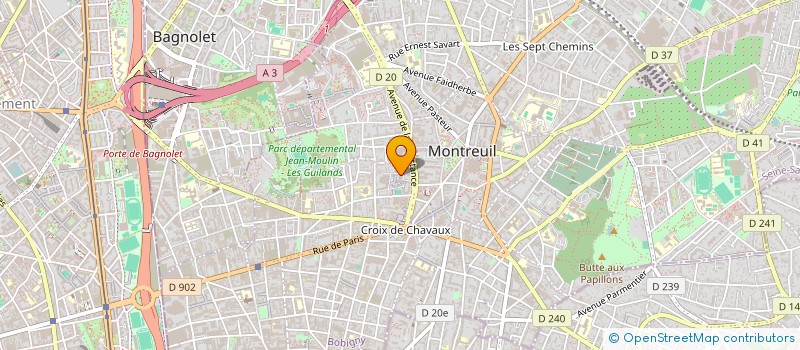 localisation de l'entreprise MONSIEUR MARKO LAKIC à MONTREUIL