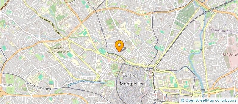 localisation de l'entreprise MONSIEUR MARKO MILUTINOVIC à MONTPELLIER